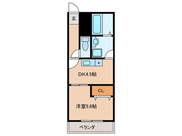 OneShineSKの物件間取画像